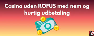 Bedste Online Casino Uden ROFUS - Spil Frit og Uden Bekymringer