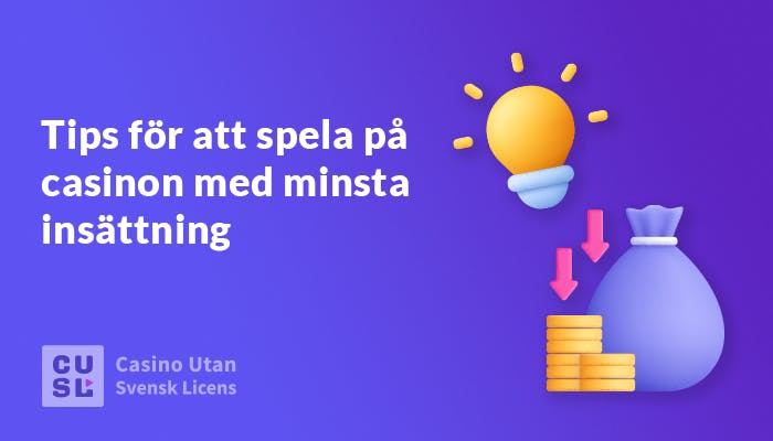 Utländska Casino med Låga Minsta Insättningar 771270706